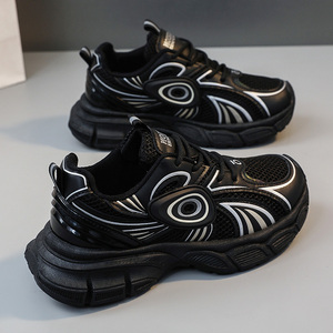 Nuevas Zapatillas Deportivas de Mujer de Color, Modelo Vortex Otoñal, Transpirables, con Suela Gruesa, Versátiles, Casuales y a la Moda - Product Image 3