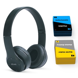 <span class=keywords><strong>Jeu</strong></span> de société interactif pour fête avec casque, <span class=keywords><strong>jeu</strong></span> de cartes de devinettes, <span class=keywords><strong>jeu</strong></span> de table amusant pour la famille et les enfants, de haute qualité - Product Image 5