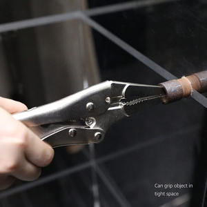 Tang Penjepit CRV Heavy Duty 9 Inch Long Nose 10 Inch Curved Jaw - Product Image 5