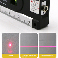 Horizontal Croix Ligne Dot Ligne Infrarouge 2 Lignes Esprit Lazer Niveau Construction Outils Nuit Vision Bulle Niveau Laser Niveau