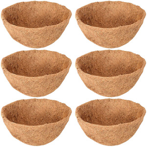 Reemplazo de Forro de Fibra de Coco <span class=keywords><strong>para</strong></span> Cestas <span class=keywords><strong>Colgantes</strong></span>, Maceta Natural de Fibra de Coco <span class=keywords><strong>para</strong></span> Jardín, Flores, Exterior, Venta al por Mayor, OEM Personalizado - Product Image 6