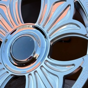 ล้อโครเมียมขัดเงาล้อสำหรับรถฟอร์จสำหรับม้วน Royce Tesla Mercedes-Benz ขอบรถ G550อเมริกัน - Product Image 3