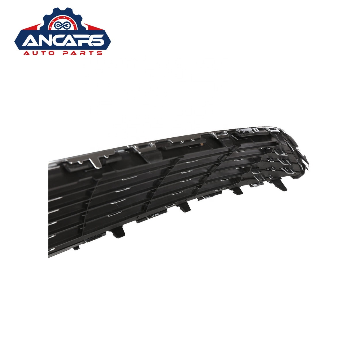 Rejilla Frontal Superior Para Ford Focus 2015-2018 – CROSSDESIGN, Negra, Compatible Con S SE RS Titanium