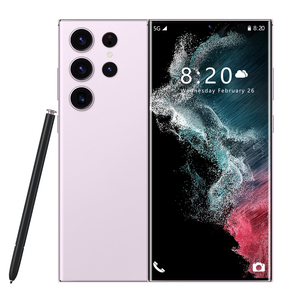 สมาร์ทโฟนยอดนิยมปี 2023 รุ่น <span class=keywords><strong>S22</strong></span> <span class=keywords><strong>Ultra</strong></span> 16GB <span class=keywords><strong>512GB</strong></span> LTE Deca Core 5G Android <span class=keywords><strong>12</strong></span> หน้าจอ LCD 120Hz กล้อง 48MP แบตเตอรี่ 5000mAh - Product Image 2