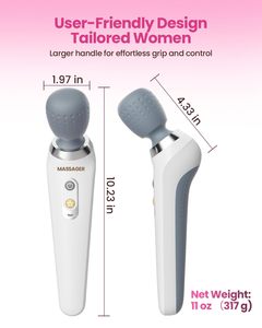 2025 vente chaude produits Massage <span class=keywords><strong>marteau</strong></span> charge électrique masseur bâton vibrateur Portable corps multi fonction masseur bâton - Product Image 6