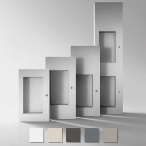 Bañera Ovalada Independiente de Superficie Sólida de Piedra Artificial Tradicional, Ecológica, para Uso en Villas y Apartamentos de Lujo, 1.6 m de Longitud - Product Image 6