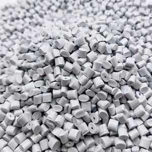 Gray ABS Resin Granules <b>Plastic</b> <b>Pellets</b> Raw Material for Home Appliance Housing Injection and Extrusion - Product Image 1