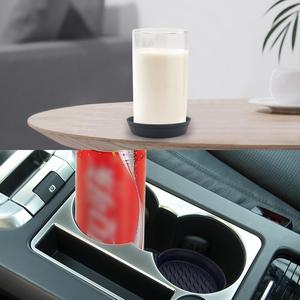 Porte-gobelets universels en silicone pour voiture avec fermeture ouverte, sous-verres à motif bonbon tendance pour la décoration de véhicules et le style automobile - Product Image 2
