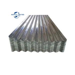 Pasokan pabrik lembar atap logam aluminium seng DX51D DX52D DX53D SGCC A653 kualitas tinggi lembar atap bergelombang galvanis