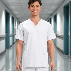 Ensemble de blouses et pantalons d'infirmière unisexes de haute qualité, imperméables, en polyester, pour hôpital - Product Image 3
