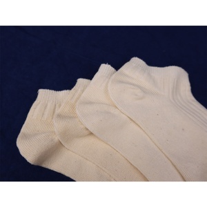 Lot de 3 paires de chaussettes courtes d'hiver en coton peigné unisexe, chaudes, couleur unie, absorbant la transpiration, décontractées, à aiguille simple W002 - Product Image 4