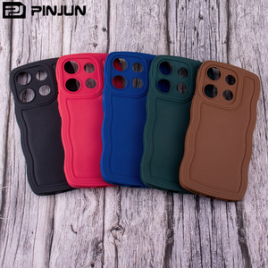 Custodia per telefono con design laterale wave stile donna ragazza di vendita calda per tecno pop7 spark <span class=keywords><strong>10</strong></span> pro 10c 5g go 2023 <span class=keywords><strong>cover</strong></span> posteriore - Product Image 6