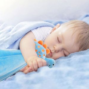 Doudou Dinosaure Doux pour Bébés Garçons et Filles, Couverture de Sécurité pour Nouveau-nés, Jouet Réconfortant pour Nourrissons - Product Image 6
