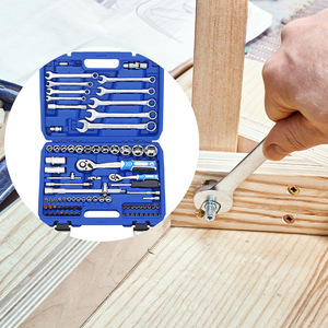 Bán Buôn Tự Động Sửa Chữa Thiết Lập Crv Đa Chức Năng Dụng Cụ Cầm Tay Bao Gồm Ổ Cắm Ratchet Cờ Lê Trường Hợp Đối Với Xe Hộ Gia Đình Hộp Công Cụ Thiết Lập - Product Image 5