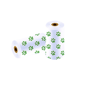 Cornstarch Eco Friendly Customized Dog Poop <b>Bags</b> Custom Printed <b>Compostable</b> Pbat Corn Starch Doggy Poo Dog Waste Poop <b>Bags</b> - Product Image 1