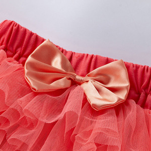 Petite jupe Tutu duveteuse pour filles, couleurs unies, 6 couches, Tulle, dentelle, jupe en Tulle, vente en gros, 2023 - Product Image 6