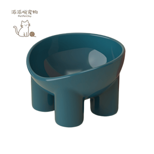 <strong>Rounded</strong> Macaron-Colored Anti-Spill Durable Eco-Friendly Solid Pattern Pet <strong>Bowl</strong> for Cats &amp; <strong>Dogs</strong> Polypropylene Material Wholesale - Product Image 4