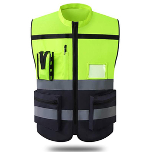 Gilet de sécurité réfléchissant haute visibilité en tissu durable de qualité supérieure vêtements réfléchissants de sécurité gilets réfléchissants imperméables - Product Image 1