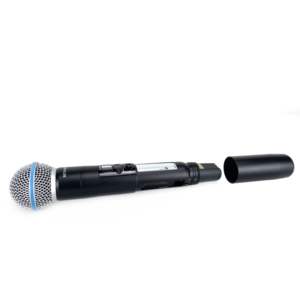 Système de Microphone Sans Fil UHF SLXD4 SLXD24 BETA58A BETA87A <span class=keywords><strong>SM</strong></span> <span class=keywords><strong>58</strong></span> avec Jumelage de Fréquences Infrarouges pour Karaoké, Église et Performances - Product Image 6