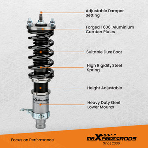 Maxpeedingods giảm hiệu suất hệ thống treo coilovers cho Honda Civic ví dụ EH EJ eg3 eg4 EG5 eg6 eg8 eg9 ej1 <span class=keywords><strong>ej2</strong></span> ej3 - Product Image 6
