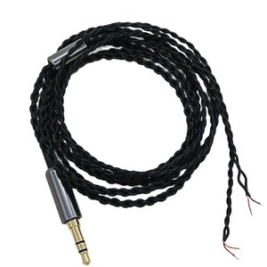 Cable para auriculares DIY con conector de 3.5mm, cable de cobre trenzado de PVC para reproductores MP3 - Product Image 5