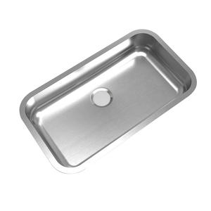 Fregadero único de acero inoxidable, fregadero de cocina profundo, 304 - Product Image 3