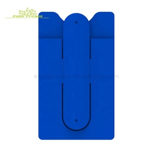 2023 2024 bán buôn tùy chỉnh phổ cảm ứng <span class=keywords><strong>U</strong></span> đứng thẻ tín dụng Silicone Snap điện thoại di động chủ/Silicone điện thoại đứng - Product Image 4