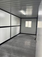 Maison conteneur préfabriquée de qualité supérieure 20 pieds, poste de contrôle modulaire pour station de pompage, maison conteneur pour traitement de l'eau