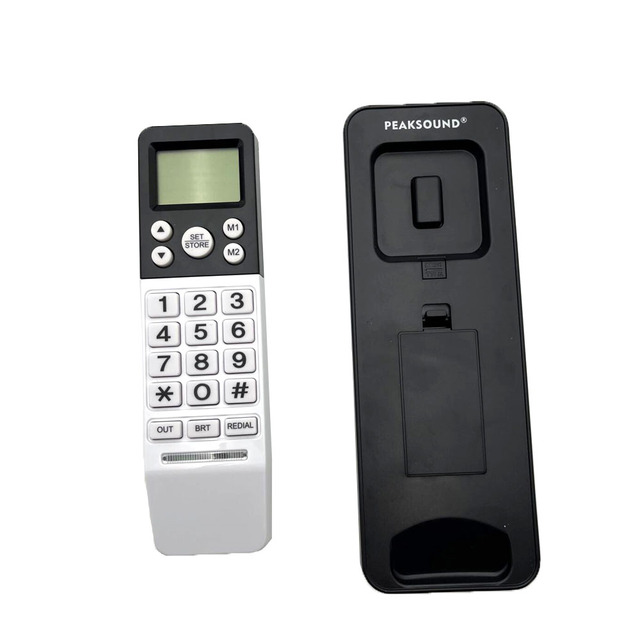 Professional Hotel Wall Mounted Corded Telephone Bathroom Waterproof Digital 0/5/10 One-Click Service Button Phone