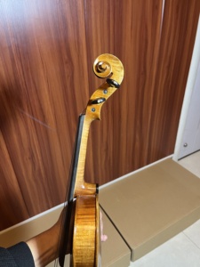 SurpassMusica 1/16 1/2 3/4 4/4 ハンドメイドバイオリン ソリッドスプルーストップ グレートフレイムドグレイン スピリットニス ストラディバリウスモデル - Product Image 4