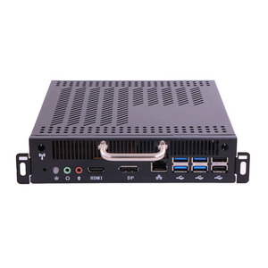 Mini-serveur industriel OPS PC avec processeur de 6e à 9e génération | H110 DDR4 HDMI+DP Double SATA+SATA3 USB RJ45 LAN 19V Passerelle Pare-feu Dispositif NAS - Product Image 1