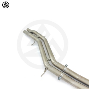 ท่อไอเสีย csz catback ไทเทเนียมสำหรับ Porsche <span class=keywords><strong>Cayenne</strong></span> <span class=keywords><strong>S</strong></span> Coupe Fit <span class=keywords><strong>Turbo</strong></span> <span class=keywords><strong>GT</strong></span> Surround Kit อุปกรณ์เสริมท่อไอเสีย valvetronic ปลายพิเศษ - Product Image 5