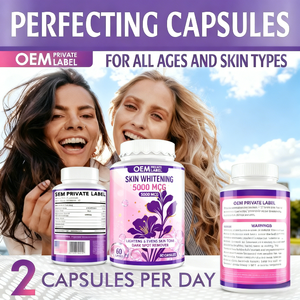 OEM Glutathion Hautaufhellungs-Kapseln Hautpflege-Pillen <span class=keywords><strong>L</strong></span>-Glutathion Kapseln - Product Image 4