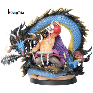 Venta caliente 30cm Kaidou PVC Anime <span class=keywords><strong>figura</strong></span> dragón gigante Kaidou ornamento caja de artesanía de una pieza juguete de dibujos animados perfecto regalo para niños - Product Image 1