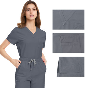42168 Venta caliente de secado rápido blanco Sexy enfermera adultos disfraces negro enfermería Scrubs gorra <span class=keywords><strong>embarazada</strong></span> enfermera uniforme - Product Image 2