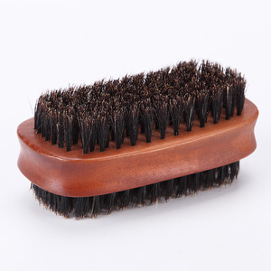 Brocha de afeitar Playboy para hombre, cepillo de doble cara con mango, cepillo de peluquería estilo europeo americano - Product Image 1