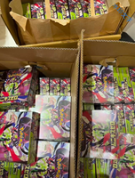 Boîte de boosters de cartes à collectionner Pokémon Anime M3, vente en gros, fournisseur en vrac, boîte de présentation de cartes de collection japonaises