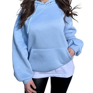 Nouvelle Collection 2026 – Sweat à Capuche Oversize Femme en Coton (80%) et Polyester (20%) – Modèle Uni à Épaules Tombantes – Fournisseur BD - Product Image 2