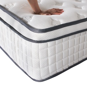 Luxe 5-sterren Hotelmatras Kingsize Natuurlijke Latex Topper Oprollen 7 Zone Pocket Lente Nieuwe Matrasmassage In Doos - Product Image 3