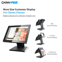 Caisse enregistreuse pour la vente au détail avec restaurant 15 pouces Caisse enregistreuse Vending Salon Tablet Terminal Pos System