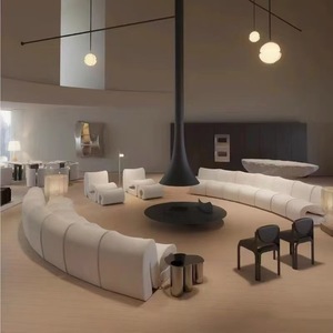 Como se conoce, el sillón puf con estructura de espuma de alta densidad es un sofá para hoteles. - Product Image 4