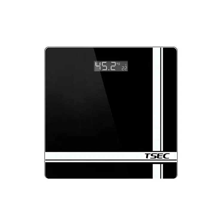 2023 Newest Intelligent Calibrate Digital Bathroom Personal Digital Weight Scale House-service Detector Tester 2*AAA Battery LCD