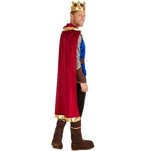Adulto <span class=keywords><strong>rey</strong></span> corona y vestido <span class=keywords><strong>traje</strong></span> Halloween carnaval fiesta vestir <span class=keywords><strong>rey</strong></span> disfraz Cosplay Príncipe disfraz - Product Image 2