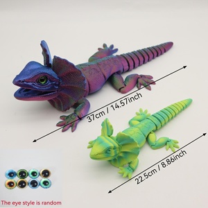 SHIQU Modèle d'oiseau de paradis imprimé en 3D, figurine flexible et articulée, ornements originaux et uniques, artisanat créatif - Product Image 4