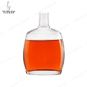 1000ml 750ml 700ml 500ml 250ml 375ml 200l Whiskey Vodka Spirit Glass Bottle For Liquor With Cork