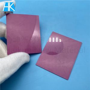 95% rosa lila Aluminium oxid Keramik Lasers ch neiden polierte Substrat platte - Product Image 6