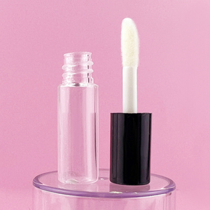 Gran oferta, plástico rosa dorado redondo vacío personalizado, muestra gratis de brillo de labios, mini contenedor de brillo de labios 1,2 ml 2ml 3ml - Product Image 3