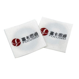 맞춤형 방수 재료 13.56Mhz 의류 NFC 213 칩 의류 내열 부직포 용 짠 라벨 Tags - Product Image 1