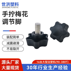Pieds réglables en plastique Shi Hong M6, réglables à la main, pour meubles, tables, chaises et étagères - Product Image 3