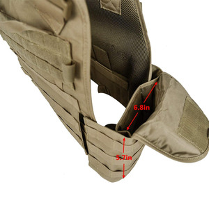 Venta Directa de Fábrica, Chaleco Táctico Modular Ajustable, Ligero, Transpirable, Unisex, de Primera Calidad, para Entrenamiento de Combate - Product Image 2